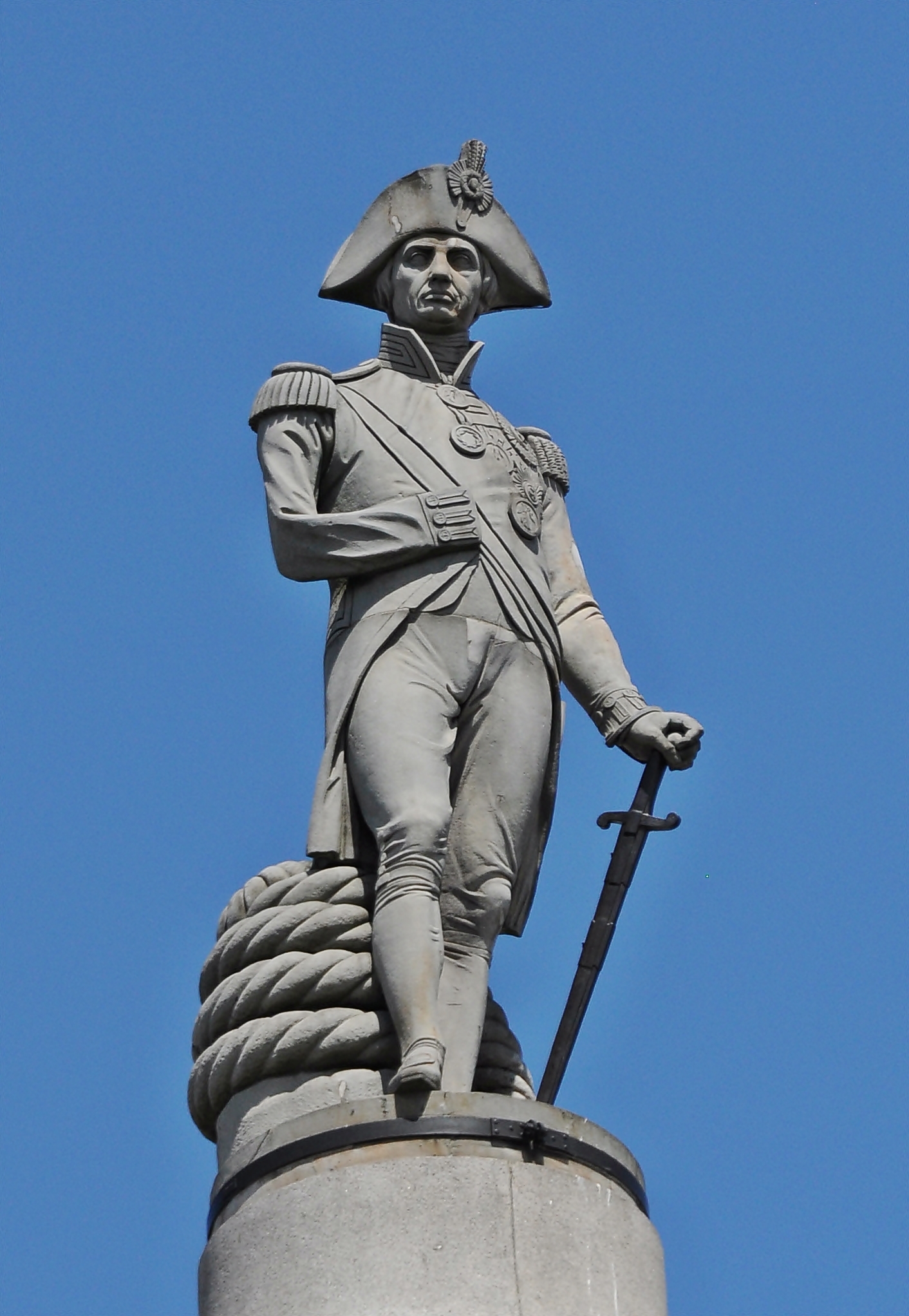 A photo of Nelson's Column, Trafalgar Square, London